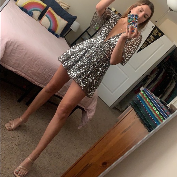 Sequin Romper by NBD - Picture 6 of 7